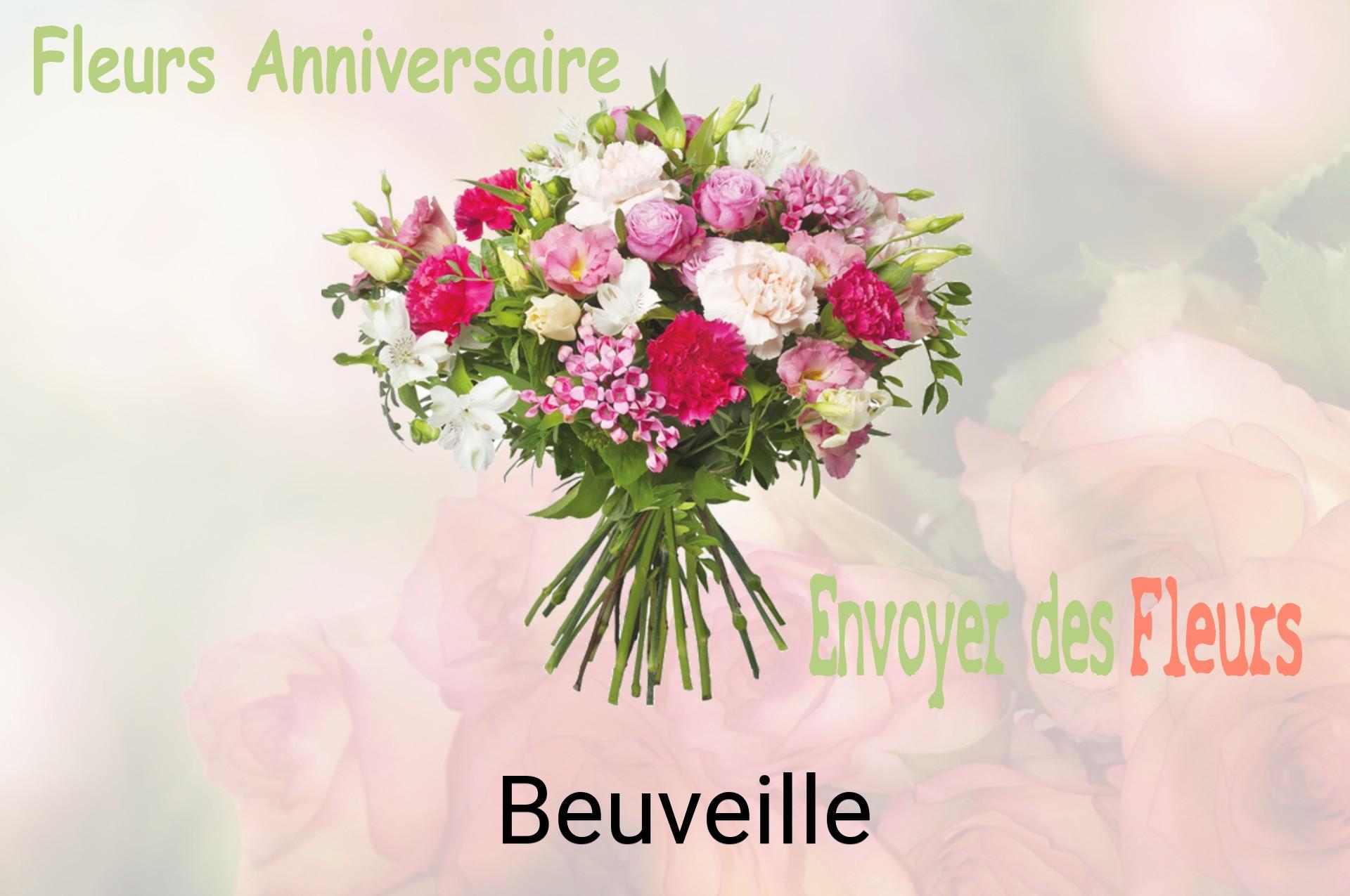 Bouquet de fleurs d’anniversaire livré à Beuveille