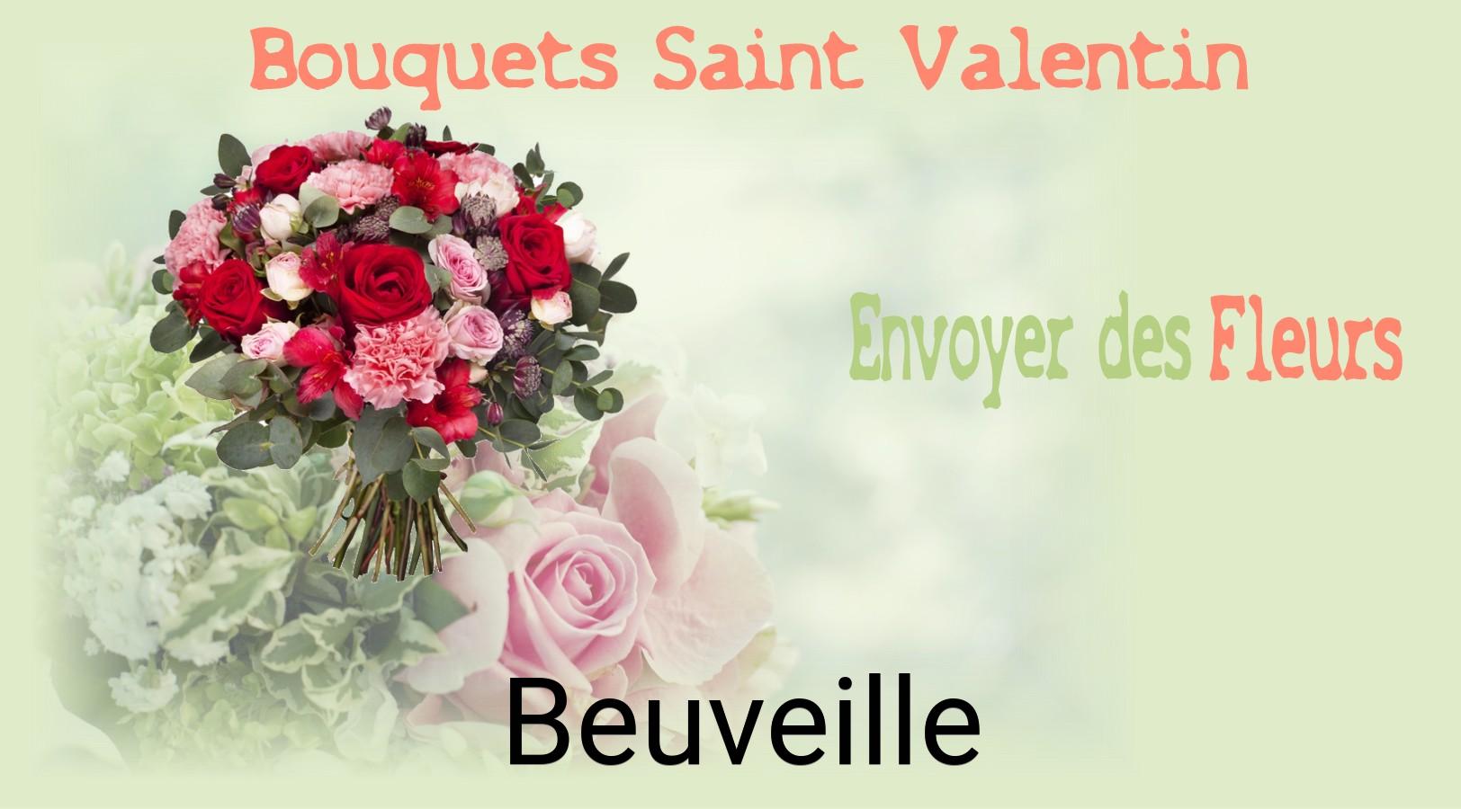 Roses de Saint-Valentin livrées à Beuveille